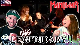 KINGS OF METAL🤘 Manowar  Battle Hymn  First Time REACTION manowar reaction [upl. by Tasia770]