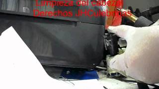 Epson Stylus T22 Limpieza de cabezal 02 YouTube [upl. by Manvil73]