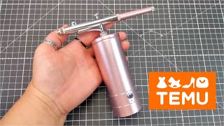 UNBOXING TEMUAERÓGRAFO PARA PINTAR NUESTRAS MADERITAS O LO QUE QUERAMOSY MÁS COSITAS🤗 [upl. by Iraj]