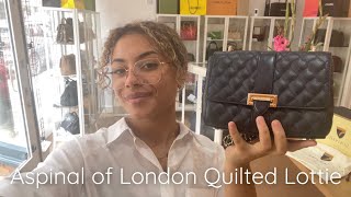 Aspinal of London Quilted Lottie Review [upl. by Omora]