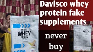 Davisco whey protein fake supplements [upl. by Ahsimet]