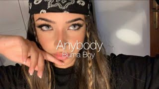 Burna BoyAnybody sped up Tiktok [upl. by Edlyn]