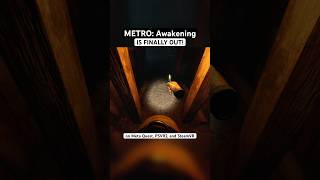 The Metro VR game is finally here metroawakening metrovr vrgame vr gaming [upl. by Nollahp]