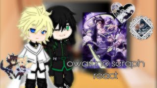 owari no seraph react mikayuu [upl. by Dodge]