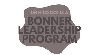 The Bonner Program  UH Hilo [upl. by Anaidiriv]