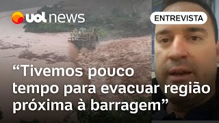 Barragem rompe no RS Tivemos pouco tempo para evacuar região diz prefeito de Bento Gonçalves [upl. by Onoitna800]