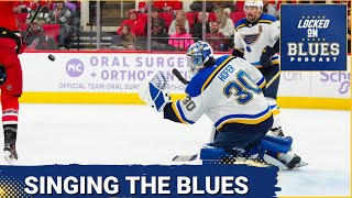 St Louis Blues Big Win Over Boston to Brutal Loss to Carolina [upl. by Adeys]