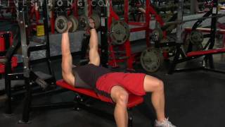 How to Do a Flat Dumbbell Press [upl. by Jethro]