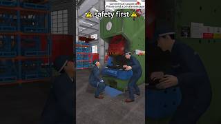 Safety Animation video 3D animation safetyfirst safetyanimation safetyshorts cartoon accident [upl. by Calia635]