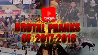 BRUTAL PRANKS of 20172018  Tukomi YearEnd Recap [upl. by Issej]