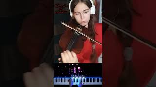 ShostakovichWaltz 2Violin 🎻and piano 🎹 актив music violin piano duo recommended музыка [upl. by Nnairda]