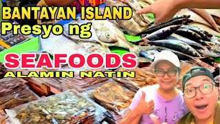 Bantayan Island Tour Ganito pala ang mga presyo ng seafoods dito Cebu Part 2 [upl. by Eixela]