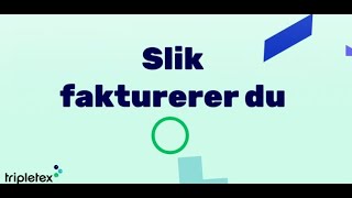 Slik fakturerer du [upl. by Aicilanna959]