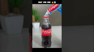 CocaCola and colgate experiment 🥼🧪😱🔥 experiment cocacola cilgate shortvideo shorts trend [upl. by Shaun]