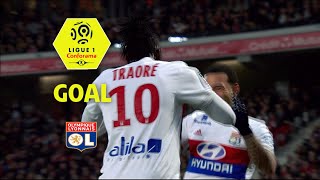 Goal Bertrand TRAORE 21  LOSC  Olympique Lyonnais 22  201718 [upl. by Iztim]