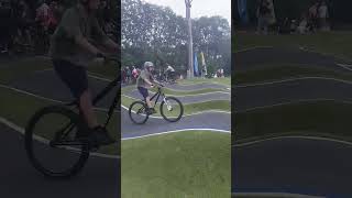 Victoria Park Pump Track open Day 🙂 fyp shorts mtb [upl. by Lednar]