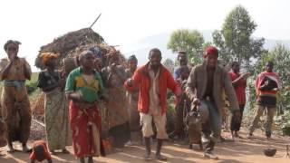 Batwa tribe singing and dancing [upl. by Ainuj]