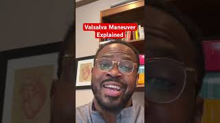 Doctor explains Valsalva maneuver [upl. by Naitsyrk]