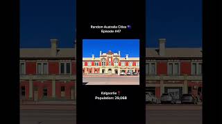 Kalgoorlie 📍 Random Australia Cities 🇦🇺  Episode 47  australia kalgoorlie westernaustralia [upl. by Nnoryt9]