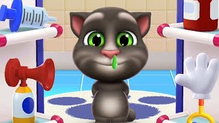 My tom ne medical room mai kar li ladyi My talking tom and friends My talking tom 2 [upl. by Hakvir]