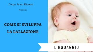 LINGUAGGIO La Lallazione [upl. by Leahcimsemaj]