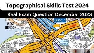 TFL Topographical skills Test 2024  Real Exam Question December 2023 sa pco [upl. by Refinaj718]