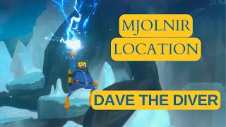 Where to Find Mjolnir in Dave the Diver 100 Achievements in Dave the Diver [upl. by Henryson]