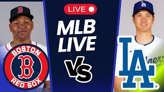 🔴BOSTON RED SOX VS ANGELES DODGERS l MLB EN VIVO [upl. by Trager876]