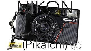 Nikon L35AF Pikaichi Classic 35mm Film Vintage Retro Camera [upl. by Nohpets533]