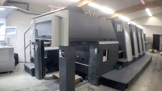 Heidelberg Speedmaster XL 754 C Used Offset Printing Press [upl. by Joacima47]