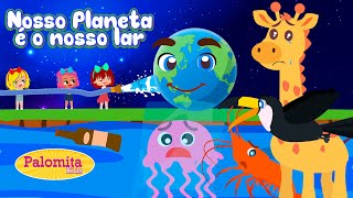 NOSSO PLANETA NÃO PODE ACABAR PALOMITA KIDS [upl. by Esinnej]