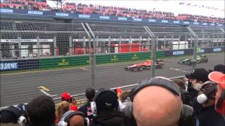 F1 2013 vs 2014 sound comparison  Melbourne [upl. by Nahshon197]