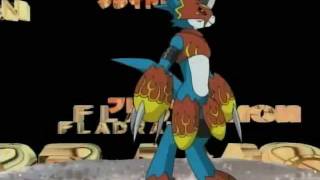 Veemon  Flamedramon Brasil HD [upl. by Jarvis]