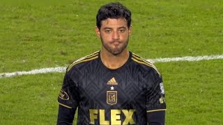 Carlos Vela Emotional Receive LAFC Standing Ovation amp Chants 02122023 [upl. by Ilyak769]