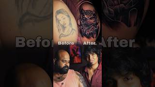 100 Coverup Tattoo Done 👍 Thadame theyriyama cover pannalam 😍❤️‍🩹 covertattoo coveruptattoo [upl. by Rois]