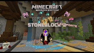 Minecraft Bedrock Stoneblock 2 Ep12 – The Magic of Stoneblock  120 Update [upl. by Cogan696]