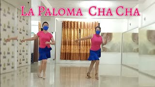 KimmytsenPhinsari La Paloma Cha Cha Line Dance [upl. by Renat283]