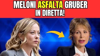 Meloni vs Gruber Un Confronto Che Fa Tremare lItalia [upl. by Marguerite]