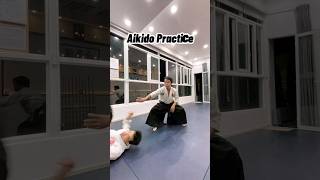 Aikido Practice 13  Ryote Dori Kokyu Nage martialarts shorts [upl. by Blake]