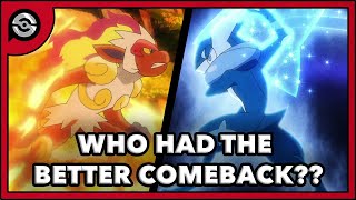 Greninja VS Infernape Who had the Better Comeback [upl. by Lemra]