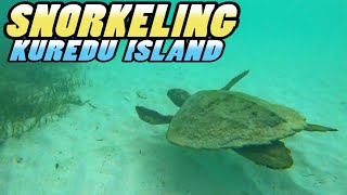 SNORKELING in Maldives  Kuredu Island Resort and Spa 4k [upl. by Hanako]