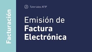 FACTURACIÓN ¿Cómo hago un comprobante electrónico [upl. by Ahsenahs]