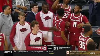 Arkansas vs Providence 2019 NIT 1st Round [upl. by Gillespie]