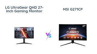 🎮 LG UltraGear vs MSI Gaming Monitor Which is Better [upl. by Afatsum]