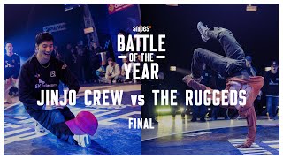 Jinjo Crew vs The Ruggeds  Final  SNIPES Battle Of The Year 2021 [upl. by Nonnahc948]