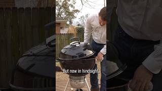 Weber Kettle Smoker Modifications Don’t do it [upl. by Nohsid]