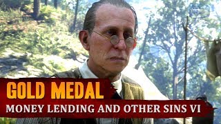 Red Dead Redemption 2  Mission 67  Money Lending and Other Sins VI Gold Medal [upl. by Ydualc]