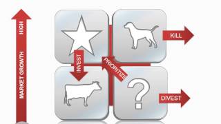 Strategic Management BCG Matrix diagram for PowerPoint [upl. by Romanas]