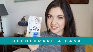 Come decolorare con LOréal Bleach by COLORISTA  Ombre Hair a casa [upl. by Wakefield]