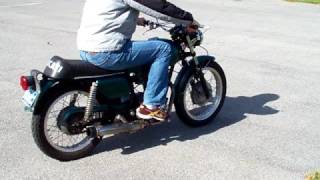 1974 Ducati 450 MK3  running and driving [upl. by Dukey]